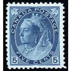 canada stamp 79 queen victoria 5 1899 M VFNH 029
