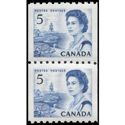 canada stamp 468i pair queen elizabeth ii 1967