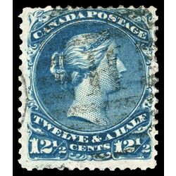 canada stamp 28b queen victoria 12 1868 U F 007