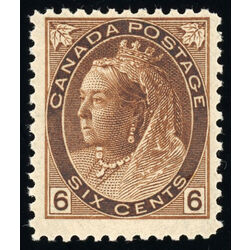 canada stamp 80 queen victoria 6 1898 M FNH 042