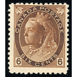 canada stamp 80 queen victoria 6 1898 M FNH 043