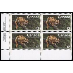 canada stamp 732 eastern cougar 12 1977 PB LL