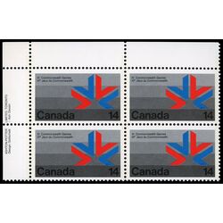 canada stamp 757 games emblem 14 1978 PB UL