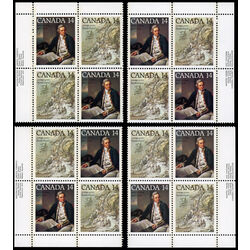 canada stamp 764a captain james cook 1978 PB SET