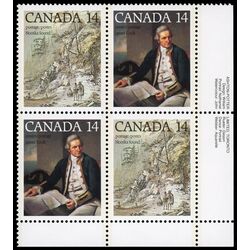 canada stamp 764a captain james cook 1978 PB LR