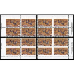 canada stamp 854 greater prairie chicken 17 1980 PB SET