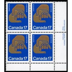 canada stamp 856 helping hands 17 1980 PB LR