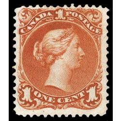 canada stamp 22 queen victoria 1 1868 M F 041