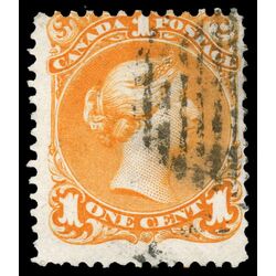 canada stamp 23iii queen victoria 1 1869 U VG 008