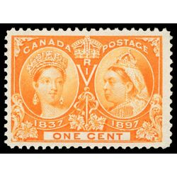 canada stamp 51 queen victoria diamond jubilee 1 1897 M F VFNH 046