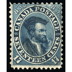 canada stamp 19 jacques cartier 17 1859 U F 084