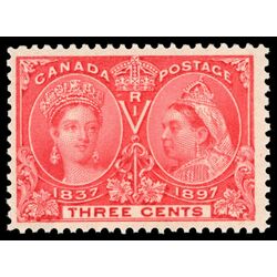 canada stamp 53 queen victoria diamond jubilee 3 1897 M F VFNH 037