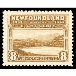 newfoundland stamp 99 mosquito 8 1911 M VF 011
