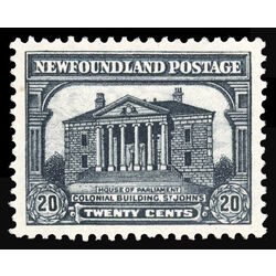 newfoundland stamp 181 colonial building st john s 20 1931 M VF 003