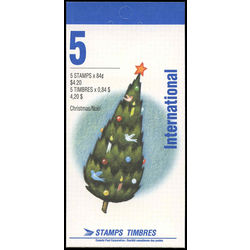 canada stamp bk booklets bk152 weihnachtsmann 1992