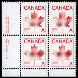 canada stamp 907ii maple leaf 1981 PB LL %232