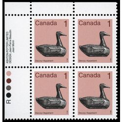 canada stamp 917iii decoy 1 1986 PB UL