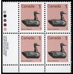 canada stamp 917iii decoy 1 1986 PB LL