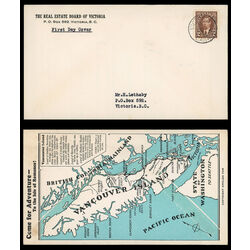canada stamp 212 duke of york 2 1935 FDC PC 018