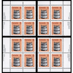 canada stamp 920 bucket 5 1982 PB SET