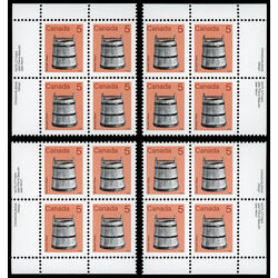 canada stamp 920a bucket 5 1984 PB SET
