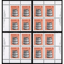 canada stamp 920ai bucket 5 1985 PB SET %232