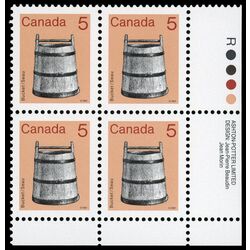 canada stamp 920i bucket 5 1986 PB LR