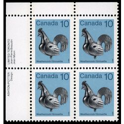 canada stamp 921 weathercock 10 1982 PB UL