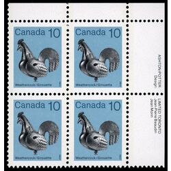 canada stamp 921 weathercock 10 1982 PB UR