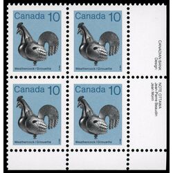 canada stamp 921a weathercock 10 1985 PB LR
