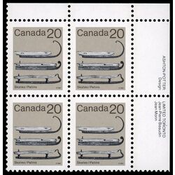 canada stamp 922 ice skates 20 1982 PB UR