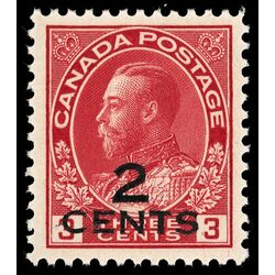 canada stamp 140 king george v 2 on 3 1926 M VFNH 021