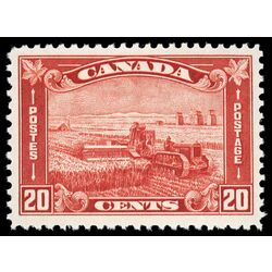 canada stamp 175 harvesting wheat 20 1930 M VFNH 034