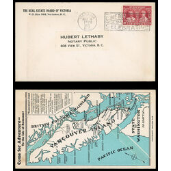 canada stamp 213 king george v and queen mary 3 1935 FDC PC 015