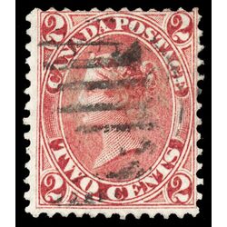 canada stamp 20 queen victoria 2 1859 U F 053