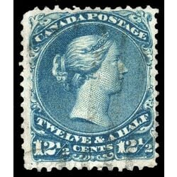 canada stamp 28 queen victoria 12 1868 U F 047