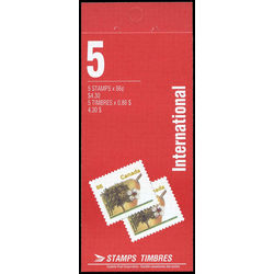 canada stamp bk booklets bk157 bartlett pear 1992