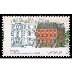 canada stamp 1122 toronto s first post office 34 1987 M NH 004