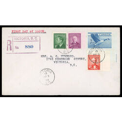 canada stamp 318 sir john abbott 1952 FDC COMBO 014