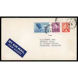 canada stamp 318 sir john abbott 1952 FDC COMBO 016