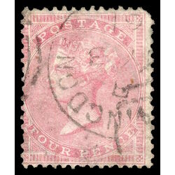 great britain stamp 26 queen victoria 1857 U VG 007