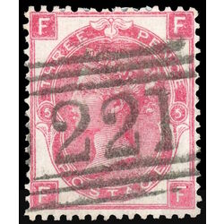 great britain stamp 49 queen victoria 1867 U VF 013