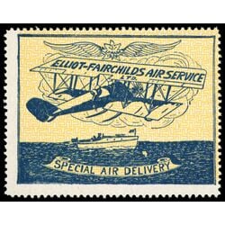 canada stamp cl air mail semi official cl9 elliot fairchild air service 25 1926 M NH 003