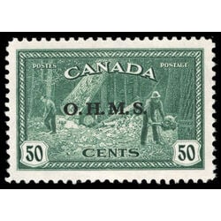 canada stamp o official o9 lumbering 50 1949 M VF 027