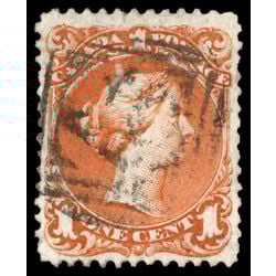 canada stamp 22ii queen victoria 1 1868 U VF 016