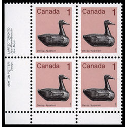 canada stamp 917 decoy 1 1982 PB LL
