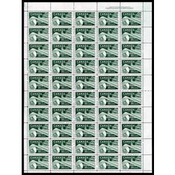 canada stamp 362 paper industry pulp and paper 20 1956 M PANE 016