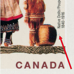 canada stamp 1277a cultural treasures dolls 1990 FDC PC 007