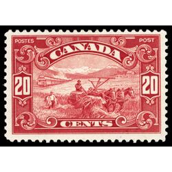 canada stamp 157 harvesting wheat 20 1929 M F VFNH 034