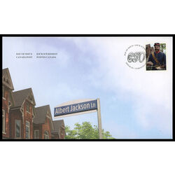 canada stamp 3165 albert jackson delivering mail 2019 FDC